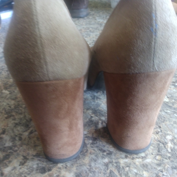 Back Street Round-Toe Bow Suede High Heel Pumps Size 7.5B (71) - Picture 8 of 11